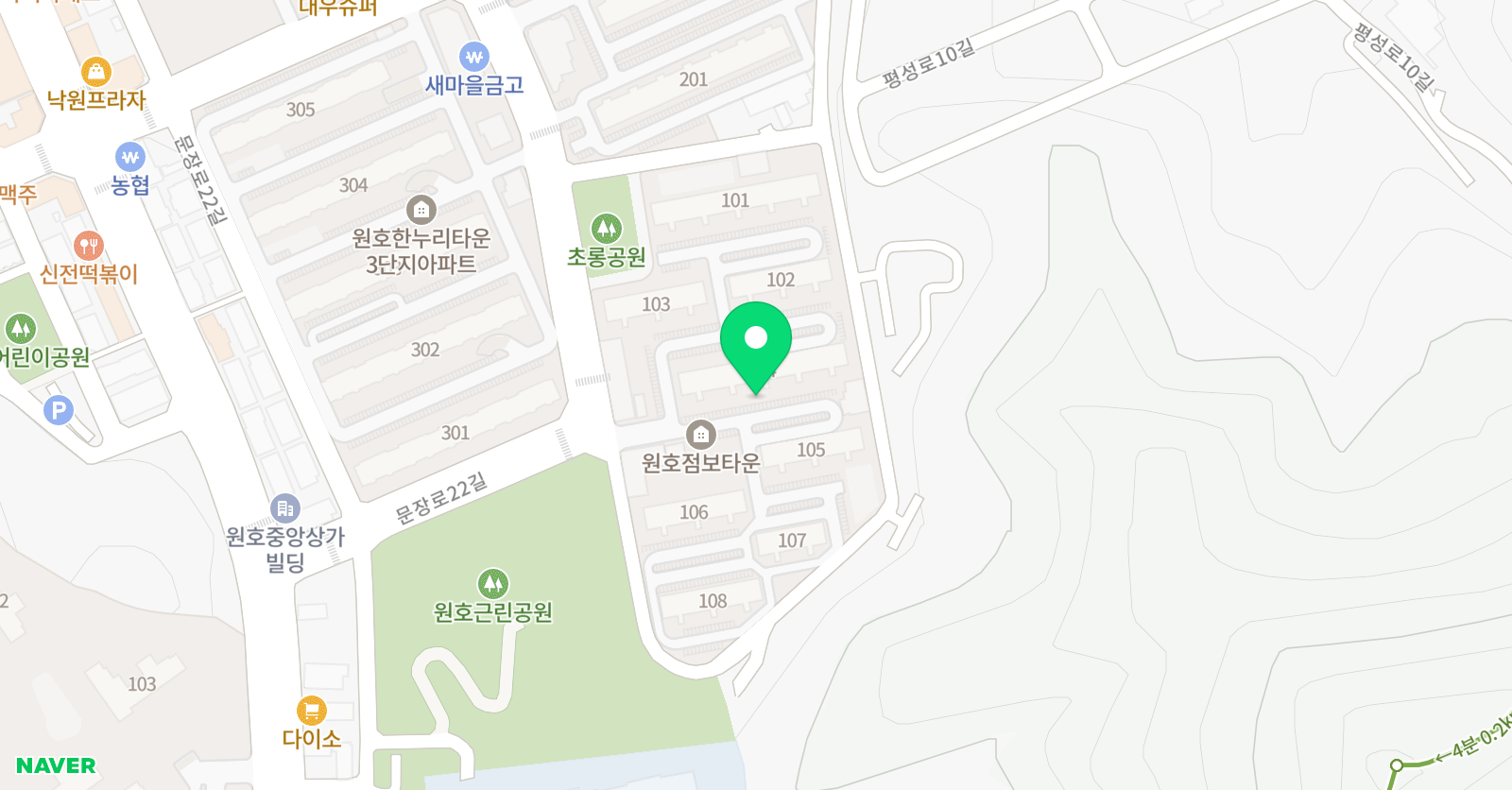 대현 학원 위치
