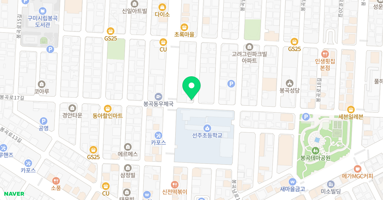 피아노숲 음악학원 위치
