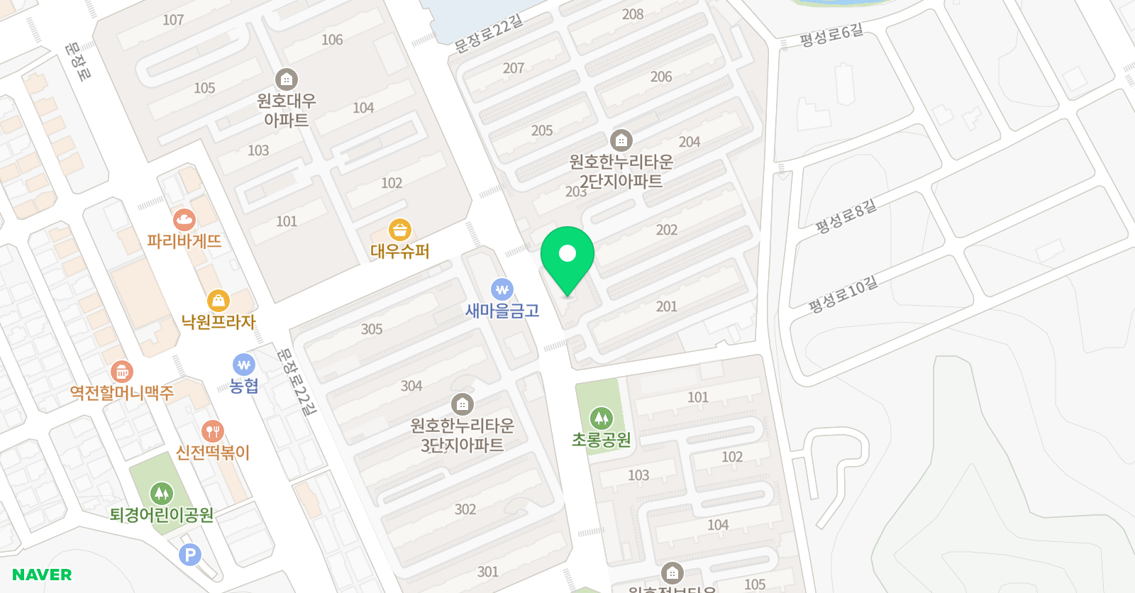 올림 수학학원 위치