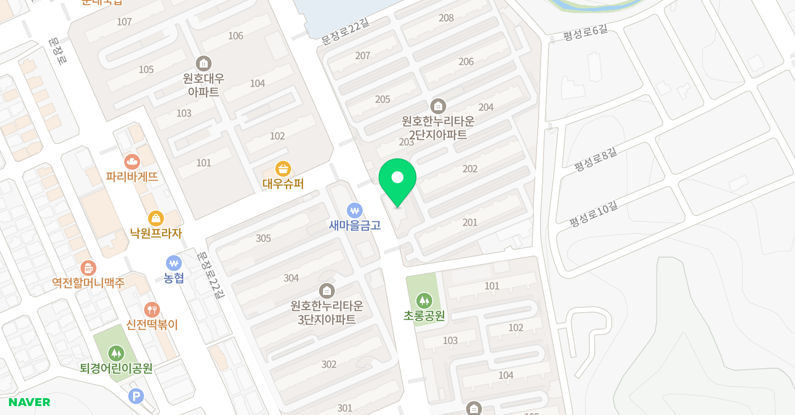 윤선생우리집앞 영어교실 구미원호 학원 위치