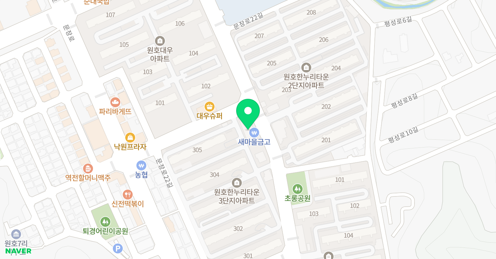 J피아노음악학원 위치