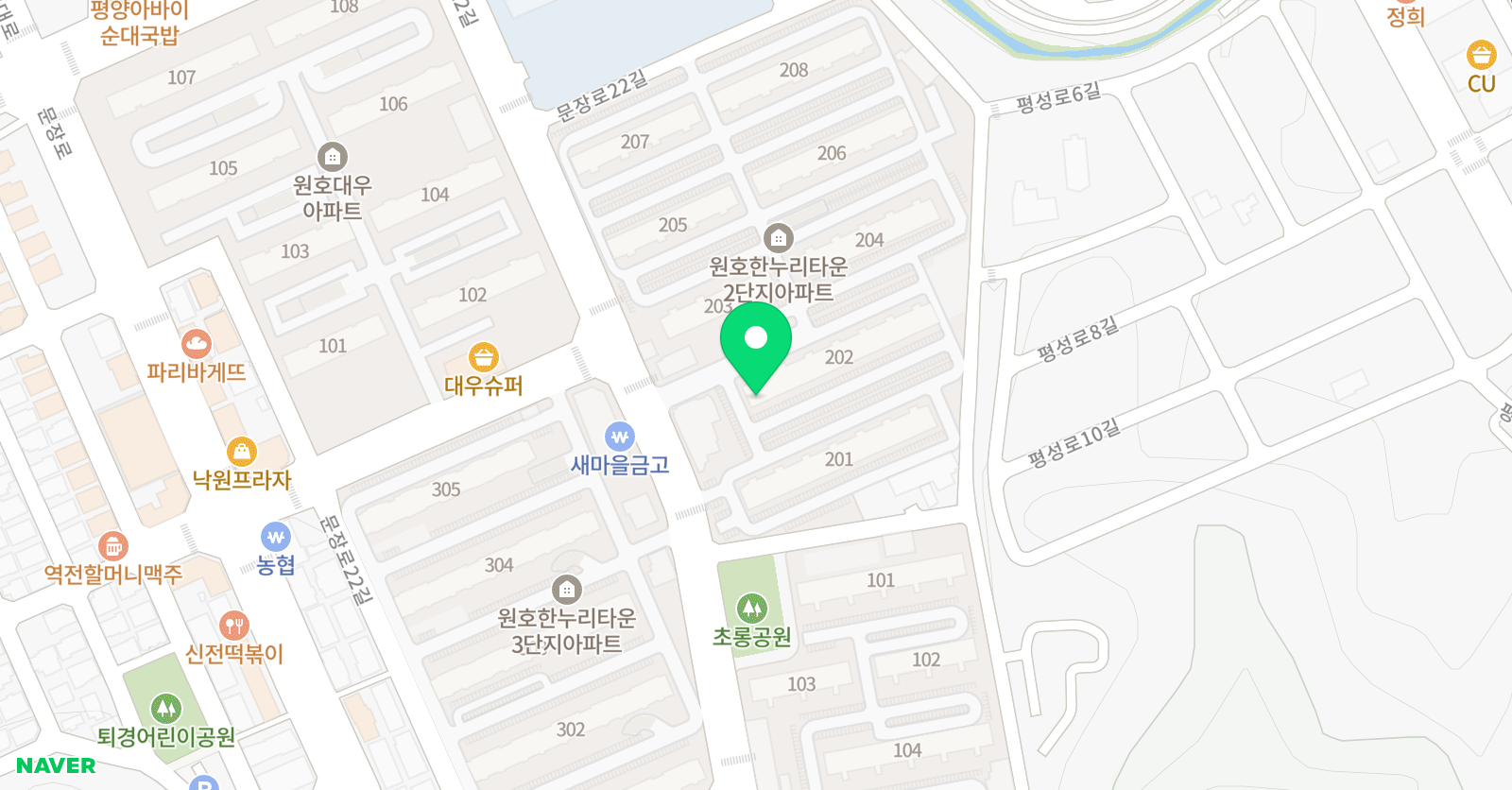 스마트해법 수학 구미원호한누리점 위치