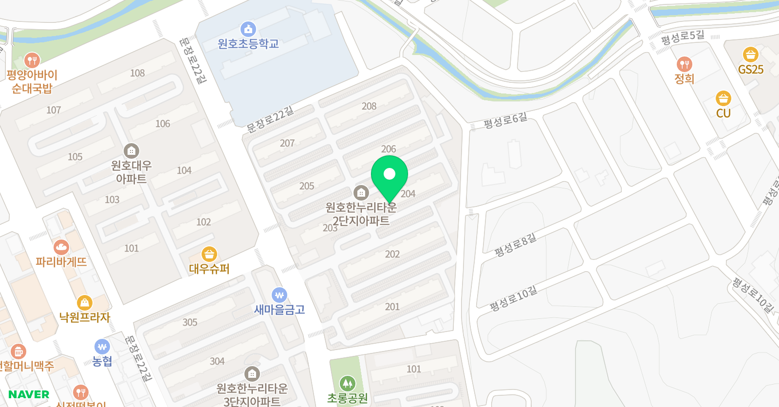 3030영어 구미원호러닝센터 위치