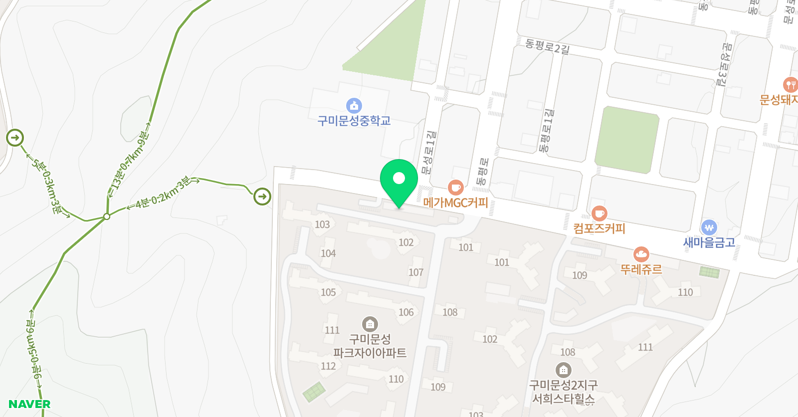 효아트 미술교습소 위치