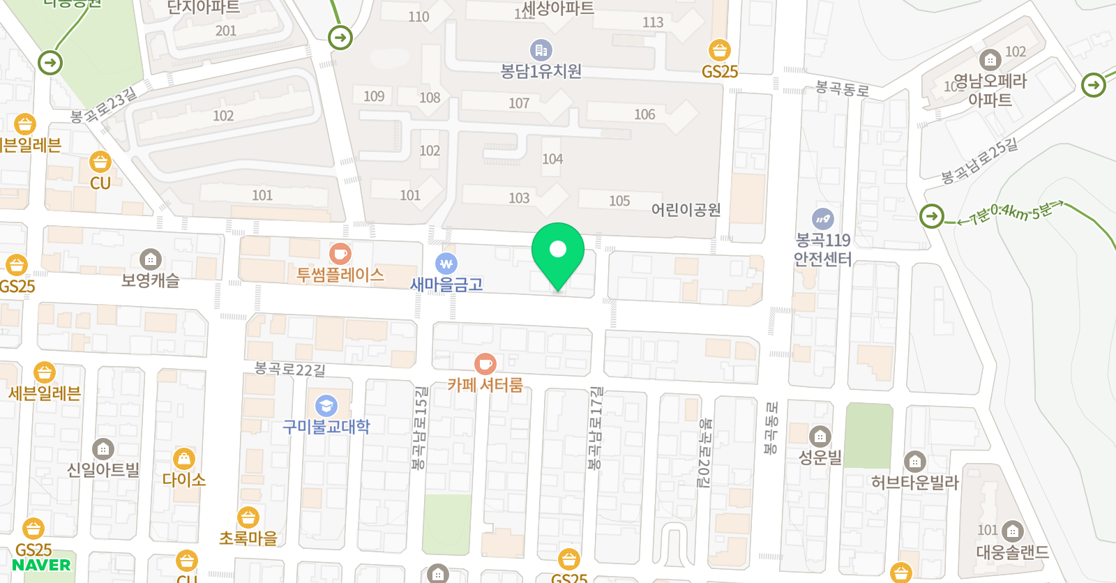 선주 태권도장 위치