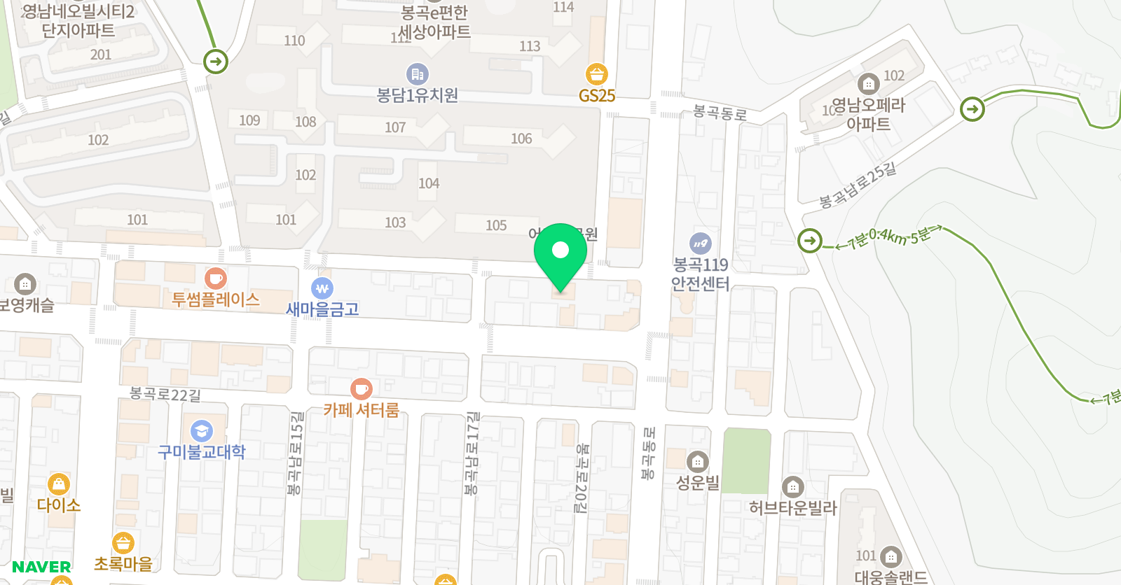 케이앤케이 수학학원 위치