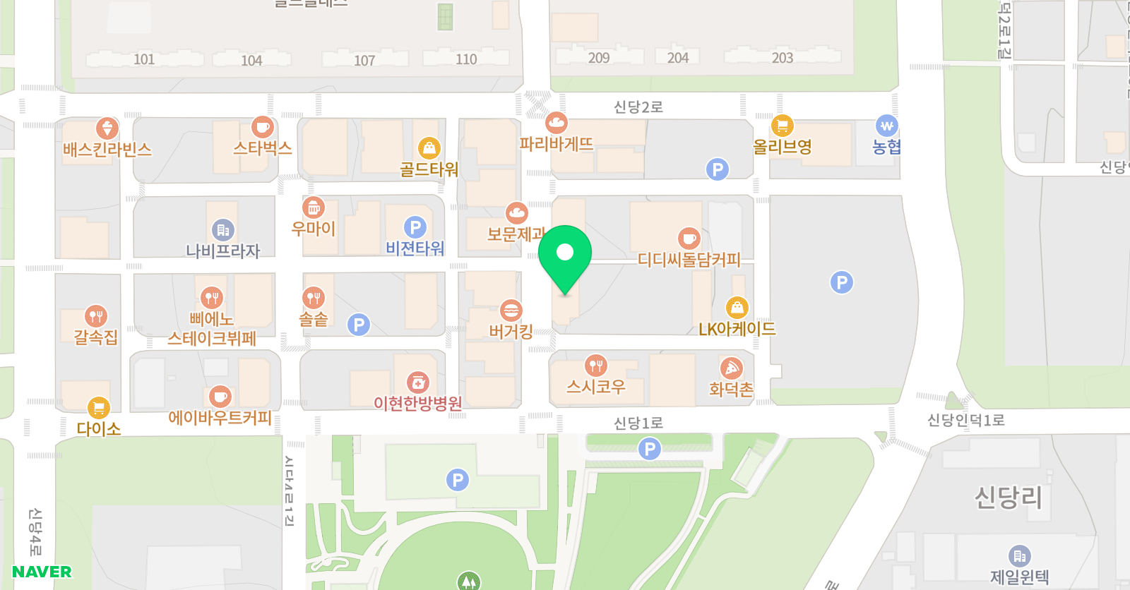 리드앤톡 영어독서학원 위치