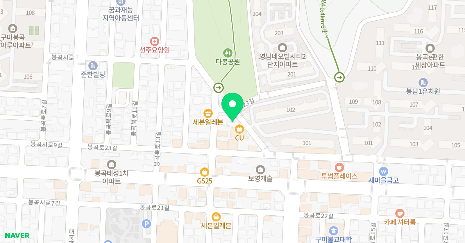 에스캐치수학학원 위치
