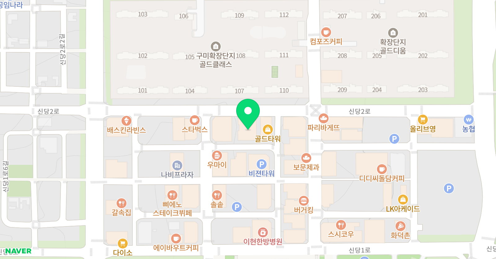 미래교육 학원 위치