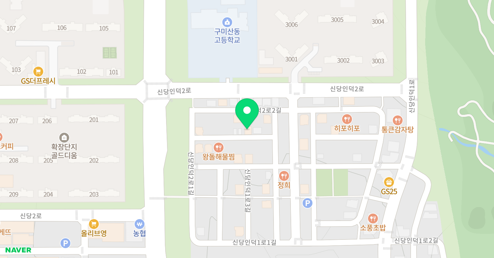완유나 종합학원 위치