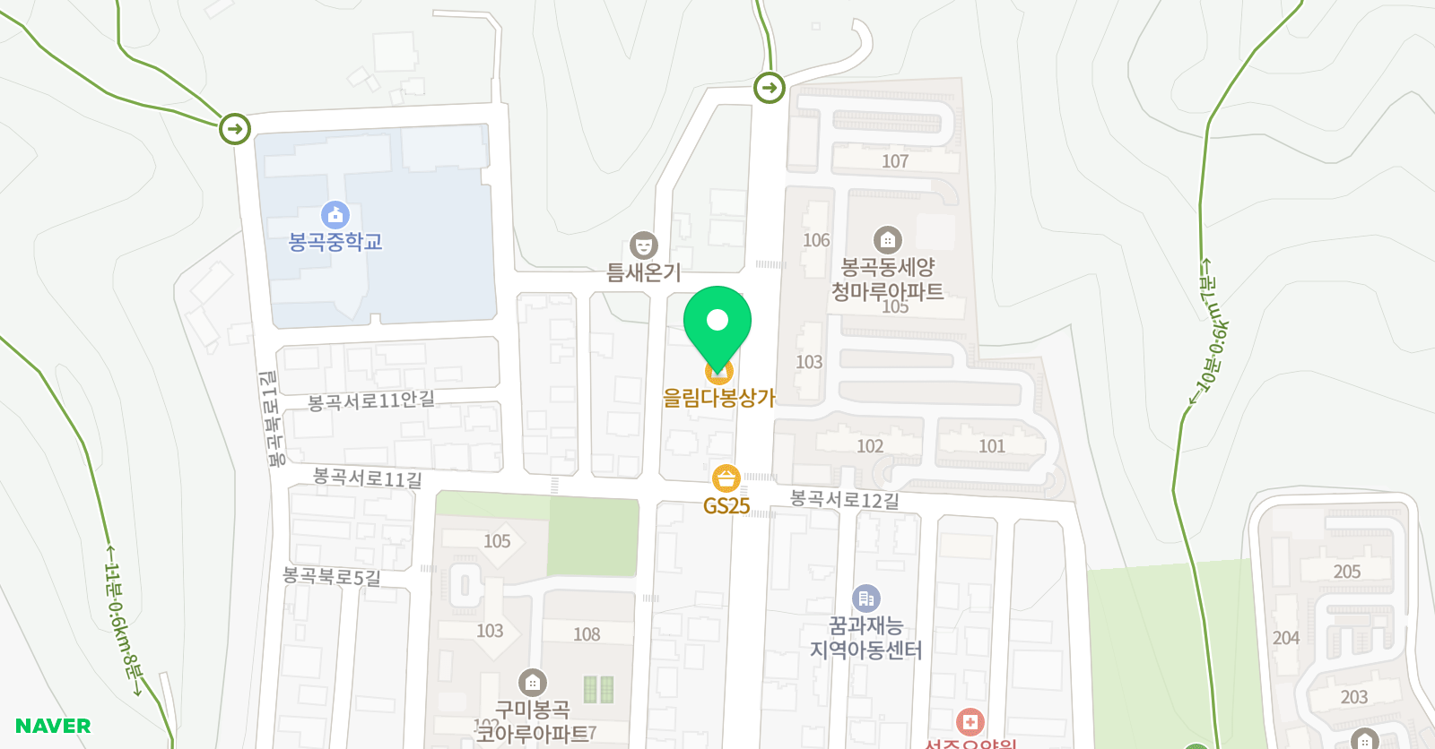 와이투프로 영수학원 위치