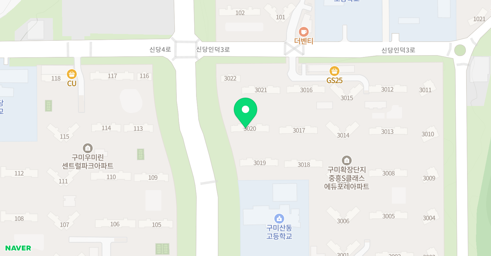 삼성 영어 중흥 에듀포레 학습관 위치