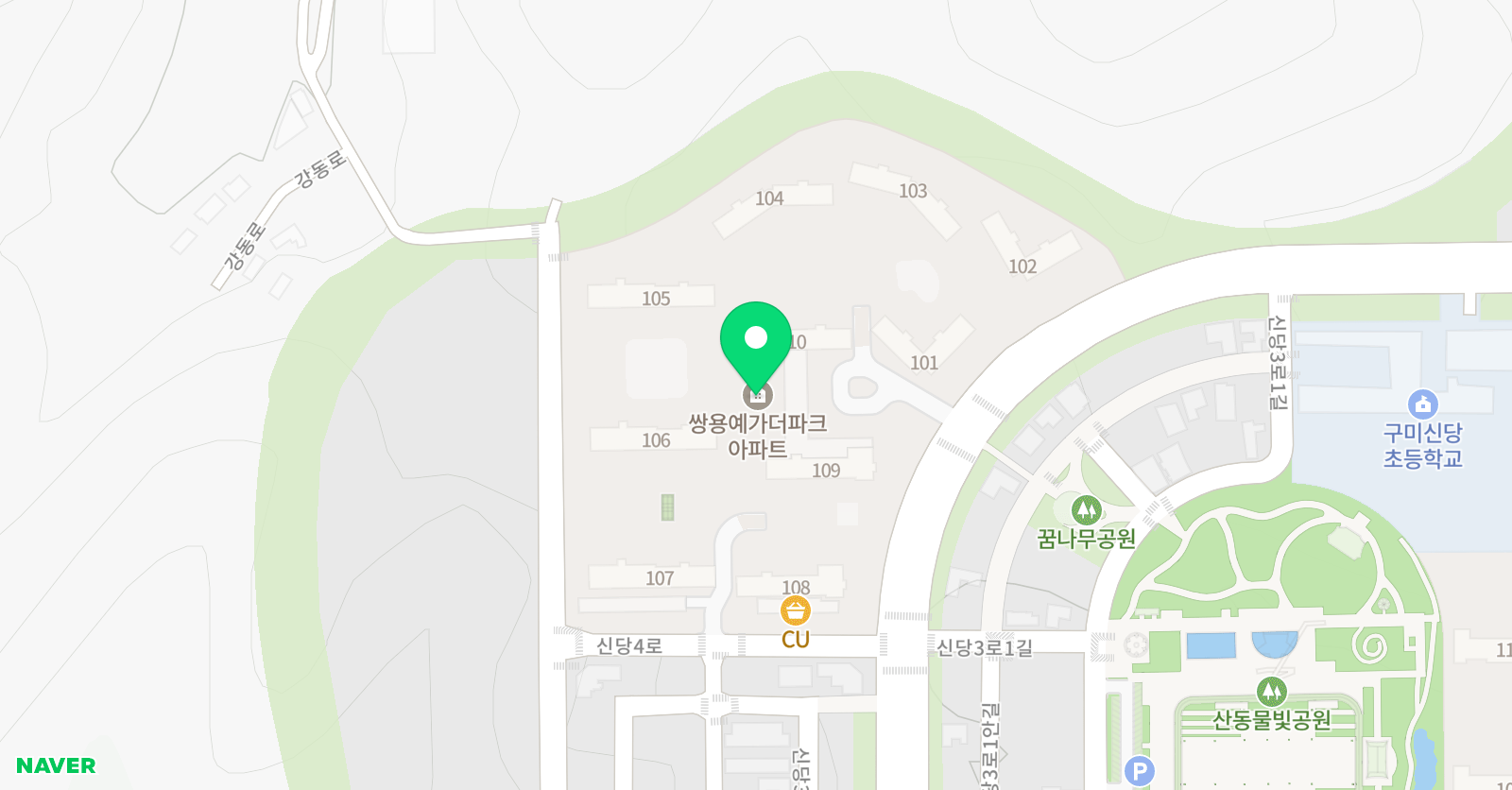 쌍용예가교실 위치
