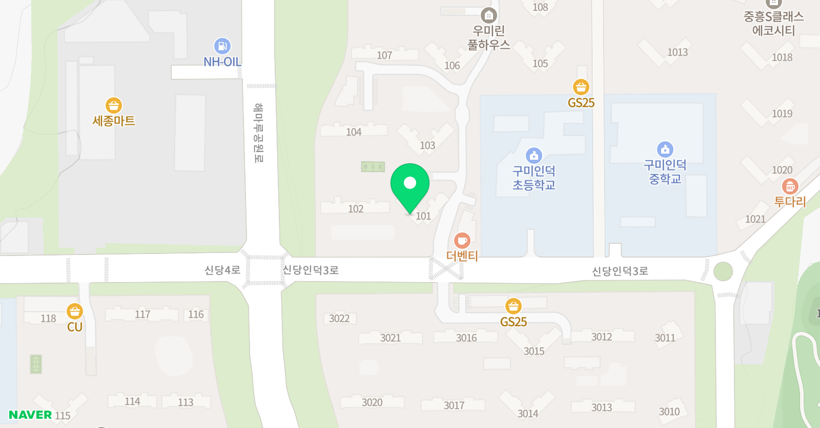 삼성 영어 구미STAR교실 위치