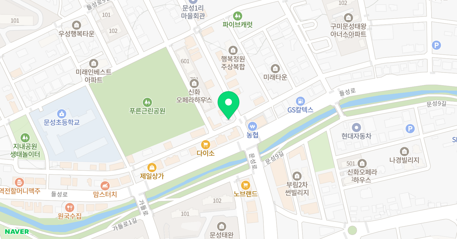 수학행 수학학원 위치