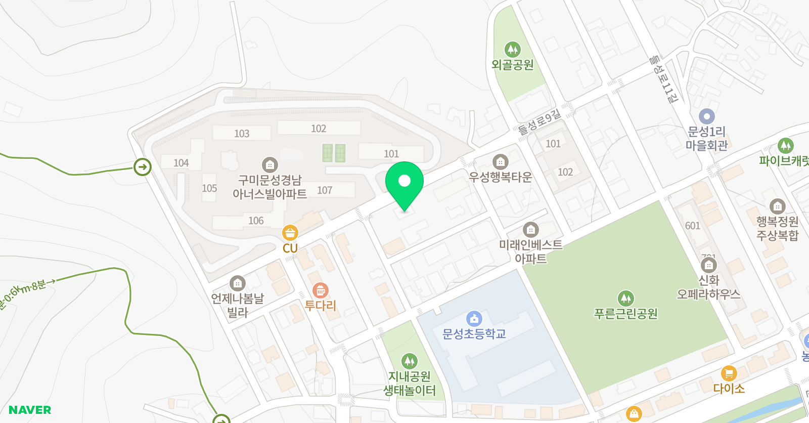 넥스트레벨 수학학원 위치