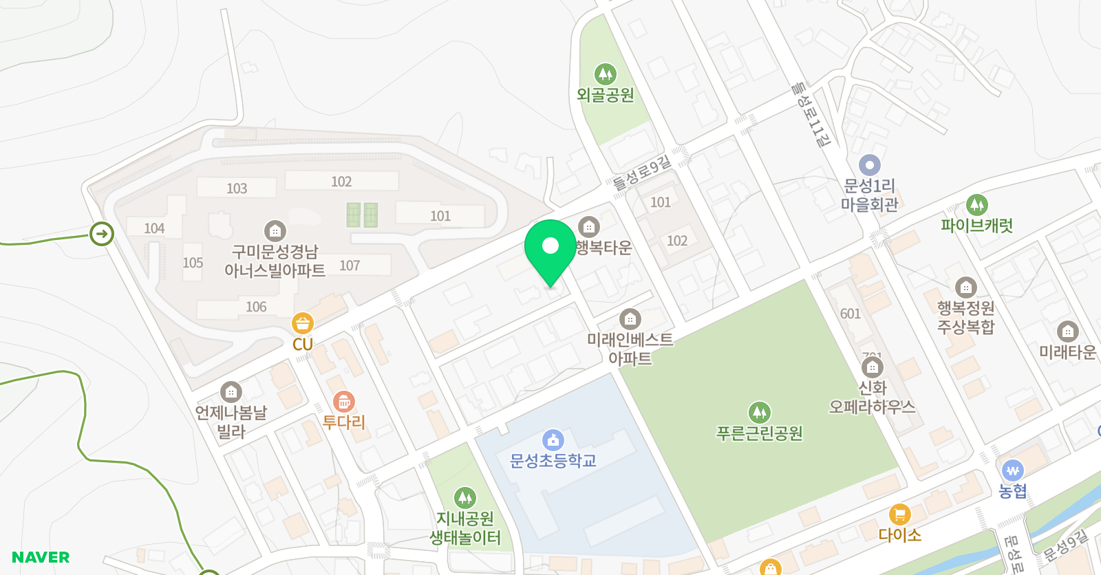 파머스 영어 문성다니엘캠퍼스 위치