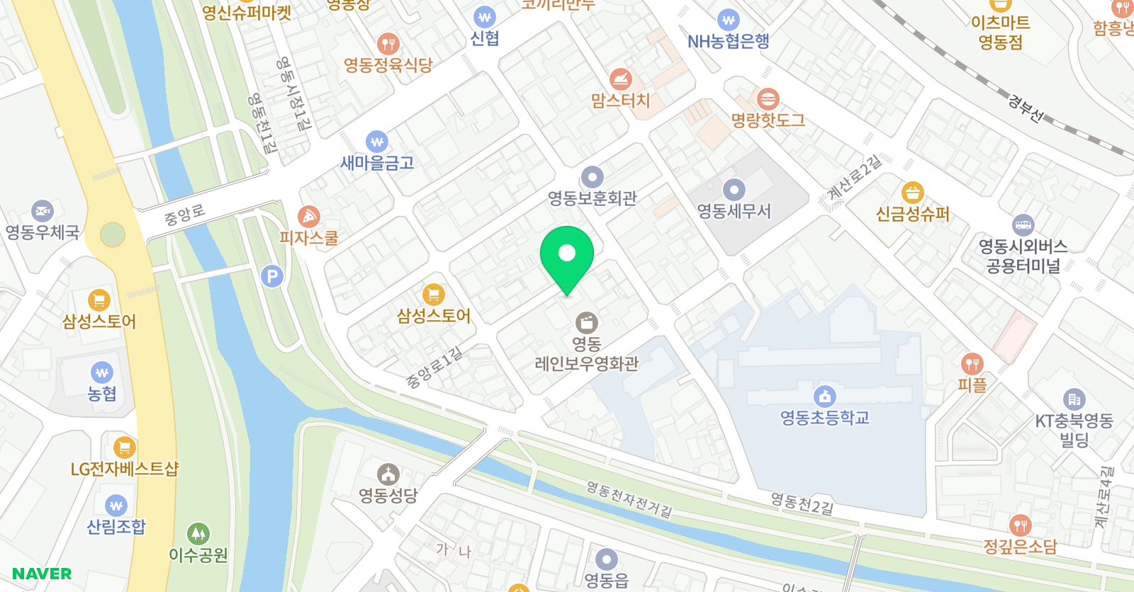 알파벳시티 영어전문학원 위치