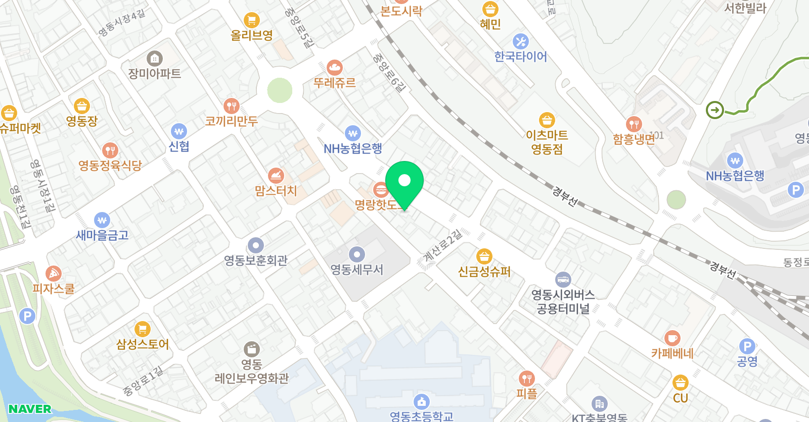 중앙 음악학원 위치