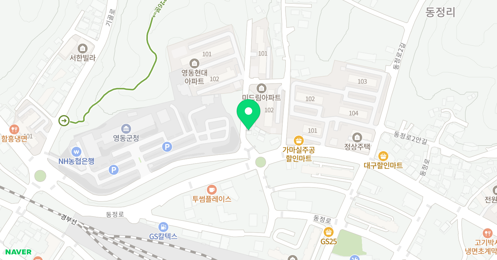 우승제 태권도 위치