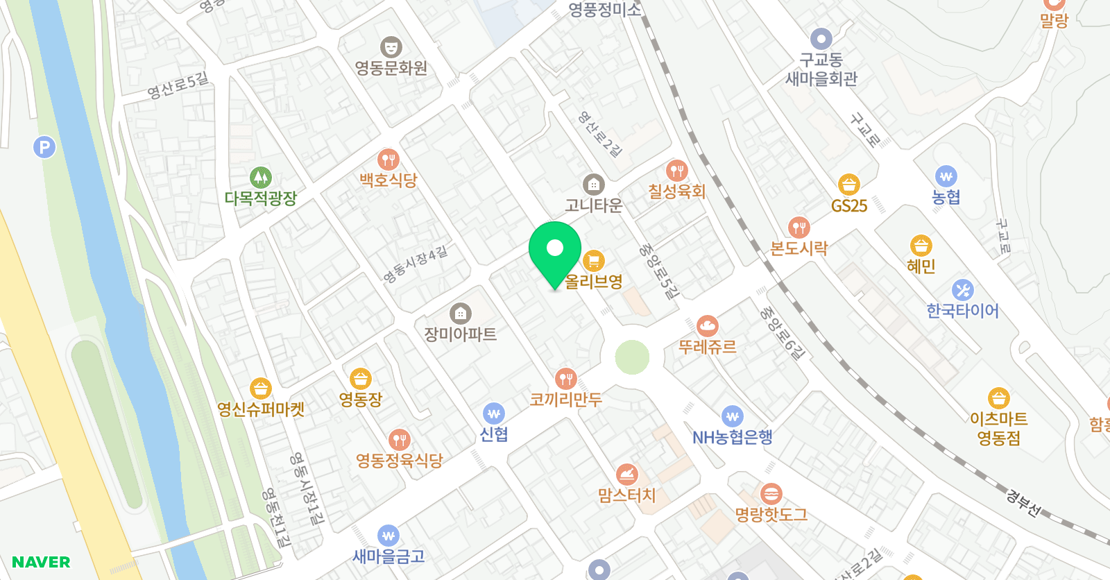 푸르미르익스트림 태권도장 위치