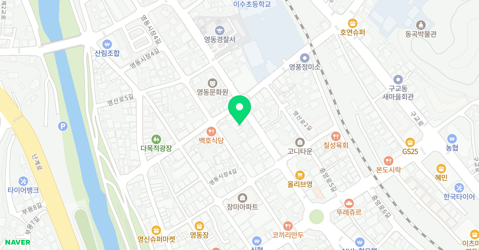이토피아 영어학원 위치