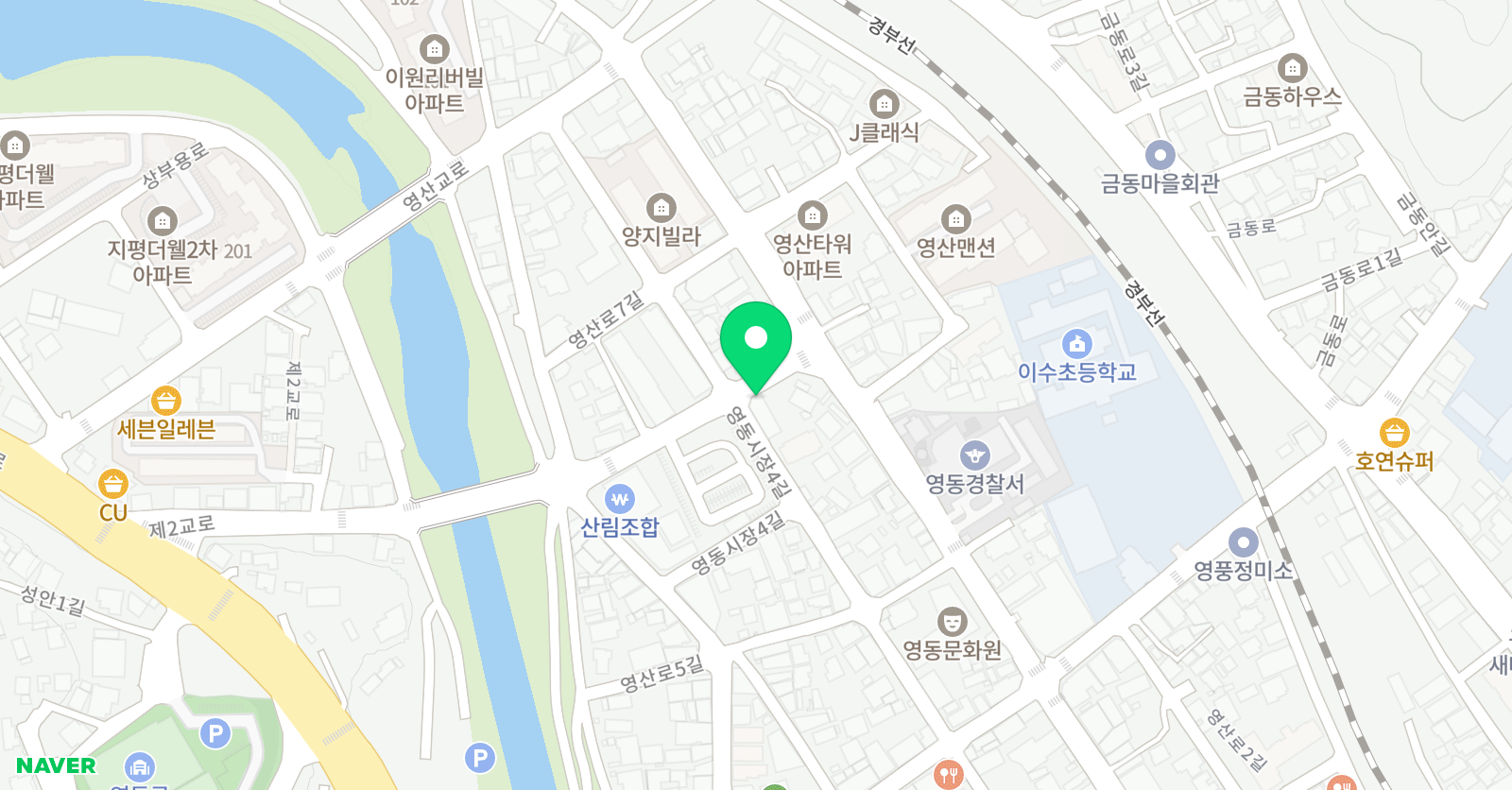 리즈아카데미 학원 위치