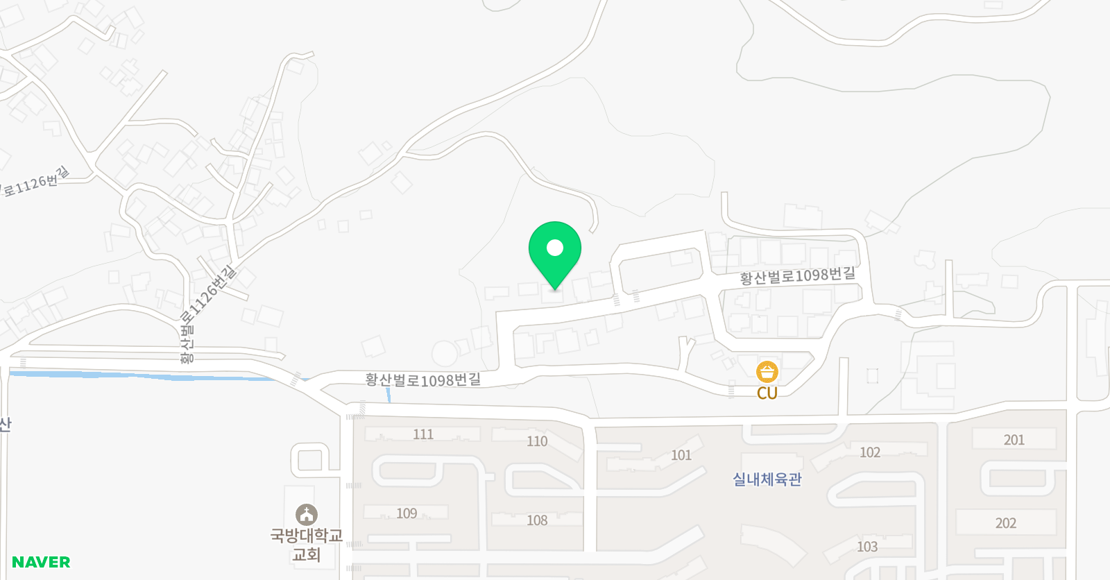 몰두 학원 위치