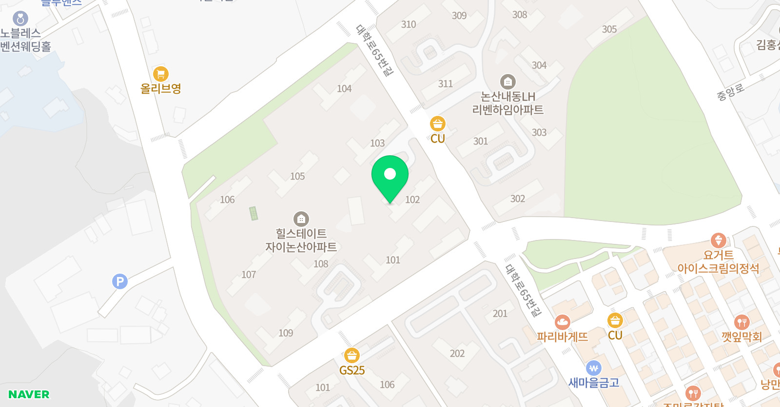 스마트해법 수학 논산자이점 위치