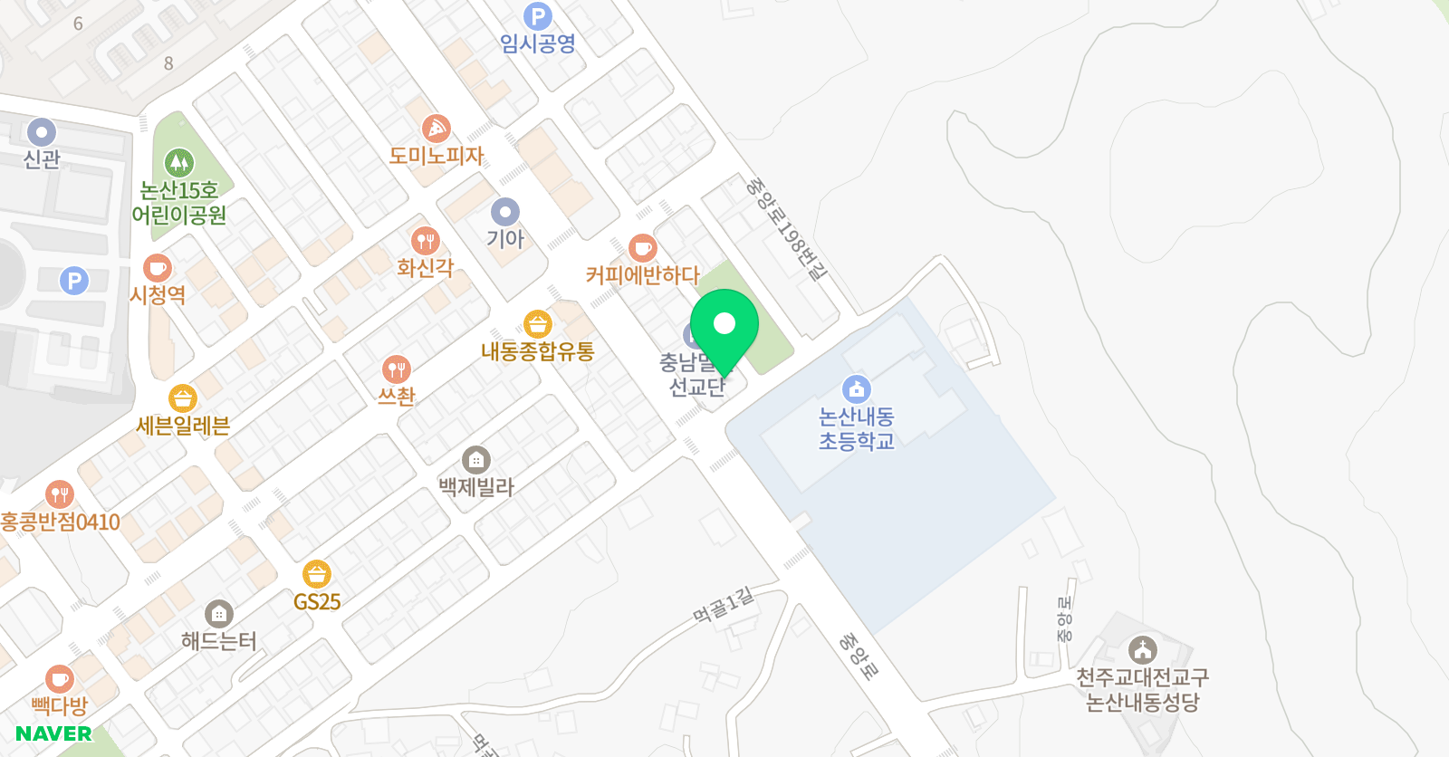 바하 음악학원 위치