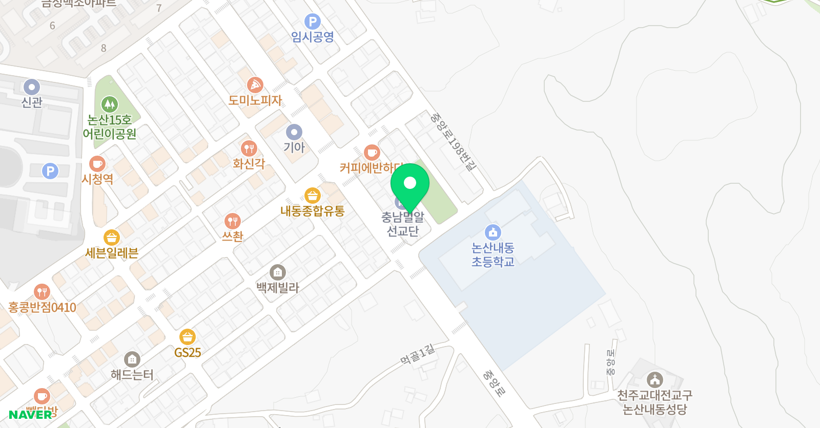석사비호 태권도 위치
