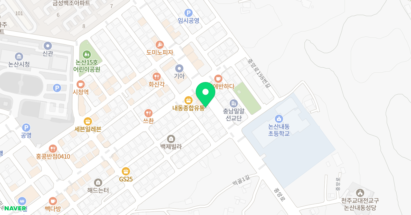 미라벨 음악학원 위치