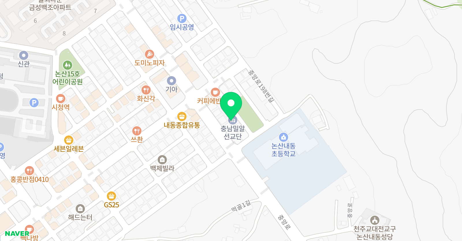 3030영어 내동러닝센터 위치