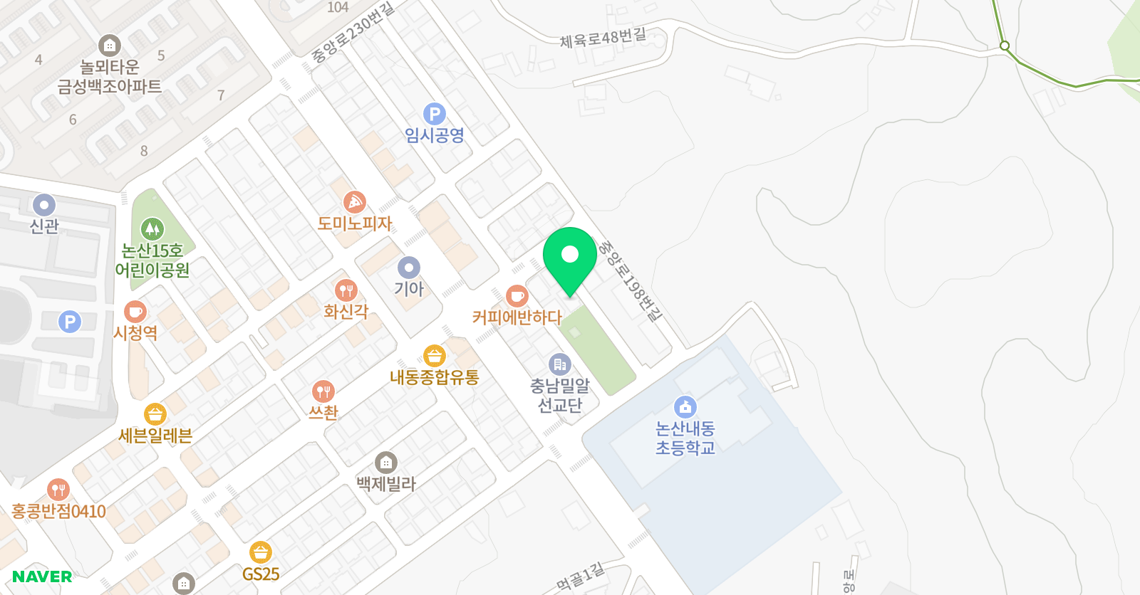 내동초컴퓨터교실 위치