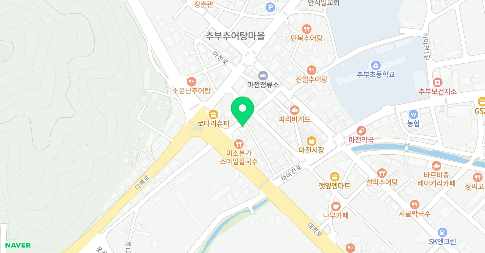 튼튼 영어학원마스터클럽 위치