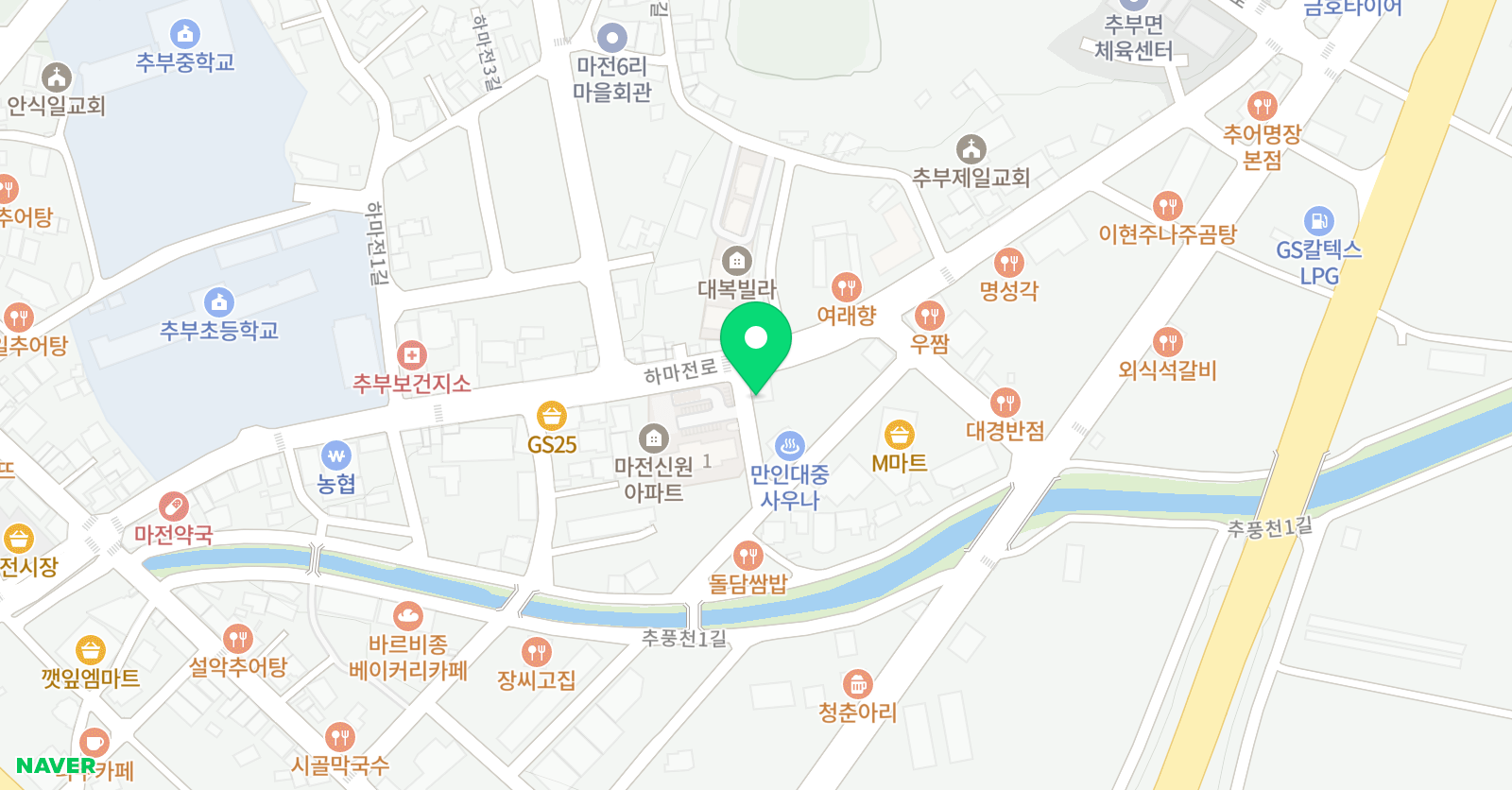 킹제임스아카데미 위치
