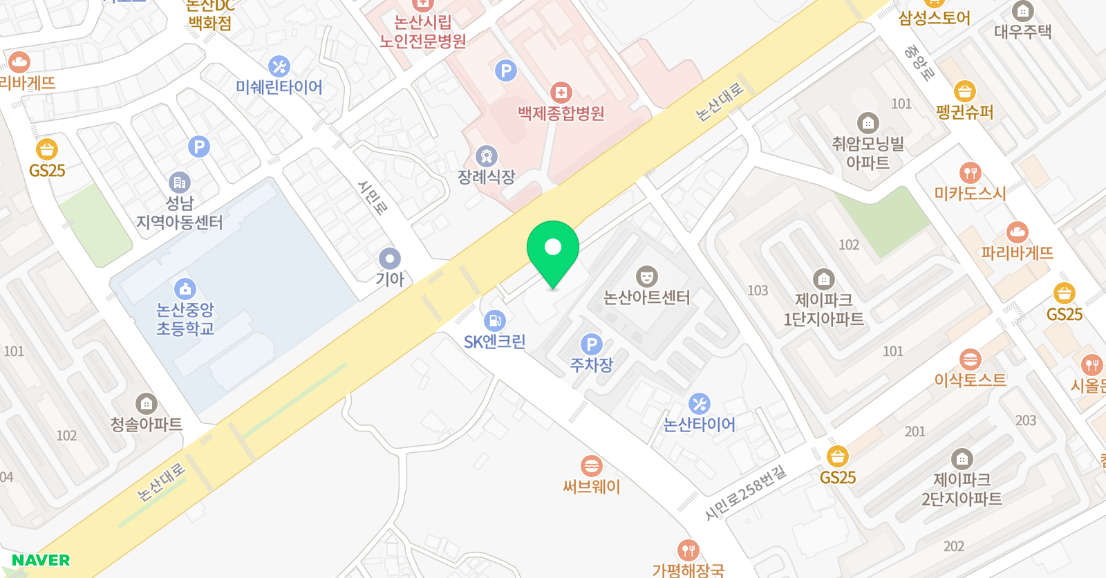 이김영어학원 위치
