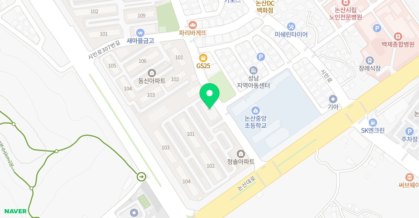 아이랑 음악학원 위치