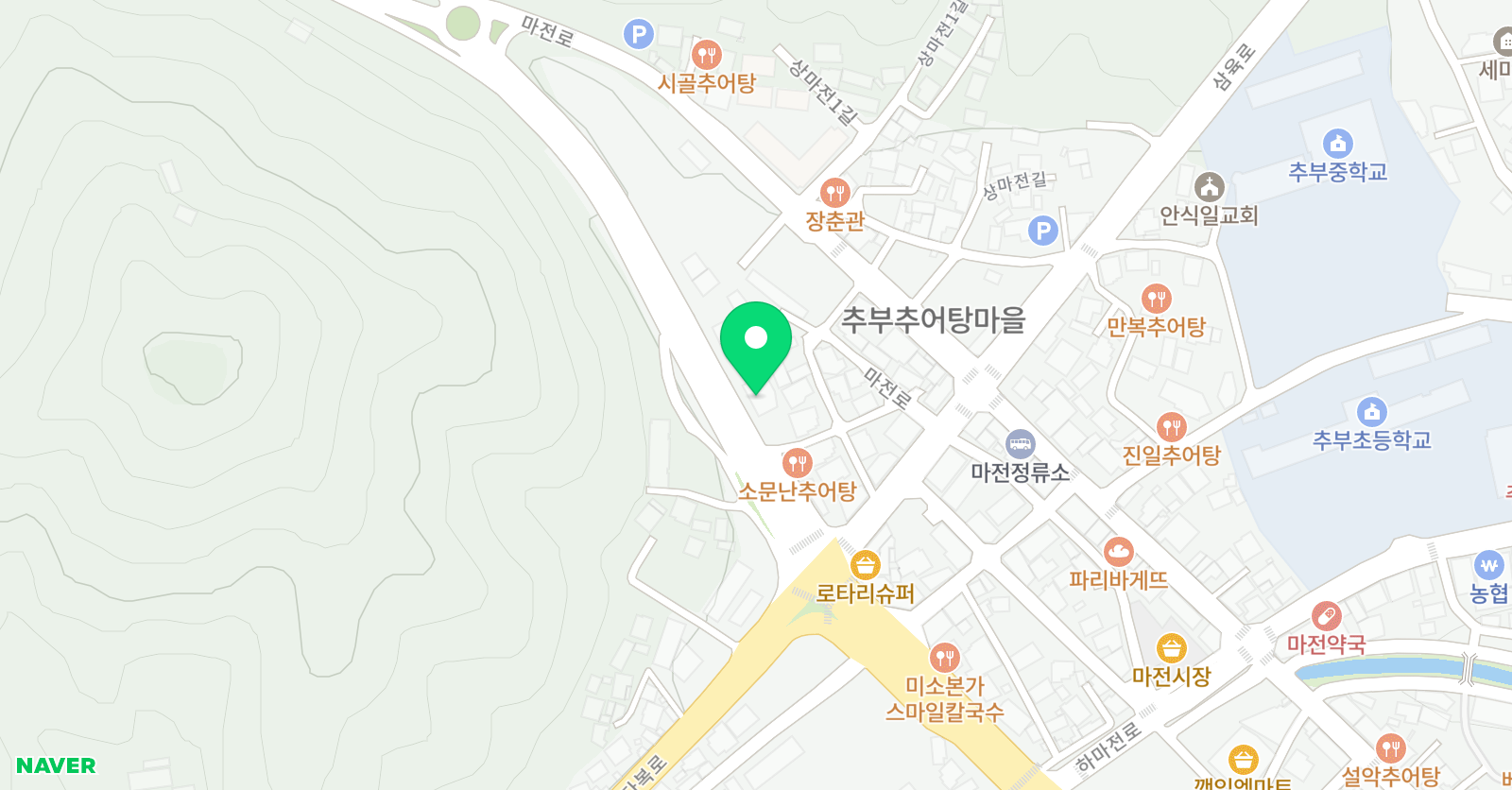 꿈꾸는음악미술학원 위치