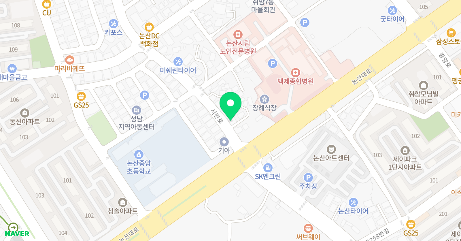 로얄 무용학원 위치