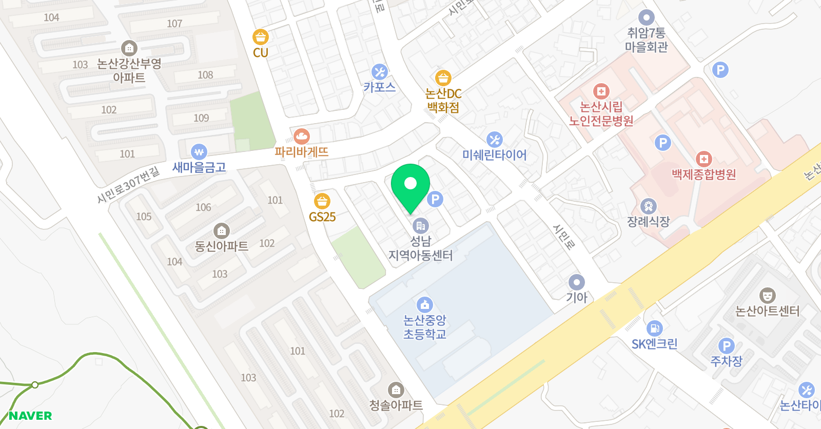 모던드럼 아카데미 위치