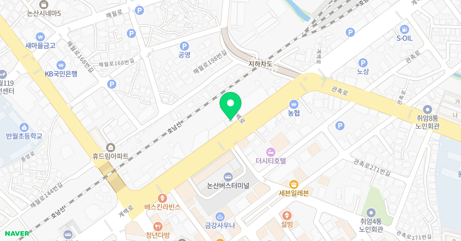 NS댄스스튜디오 위치