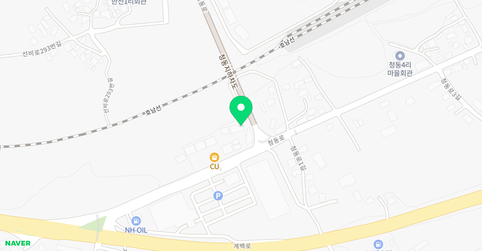 용인대백두 태권도 위치