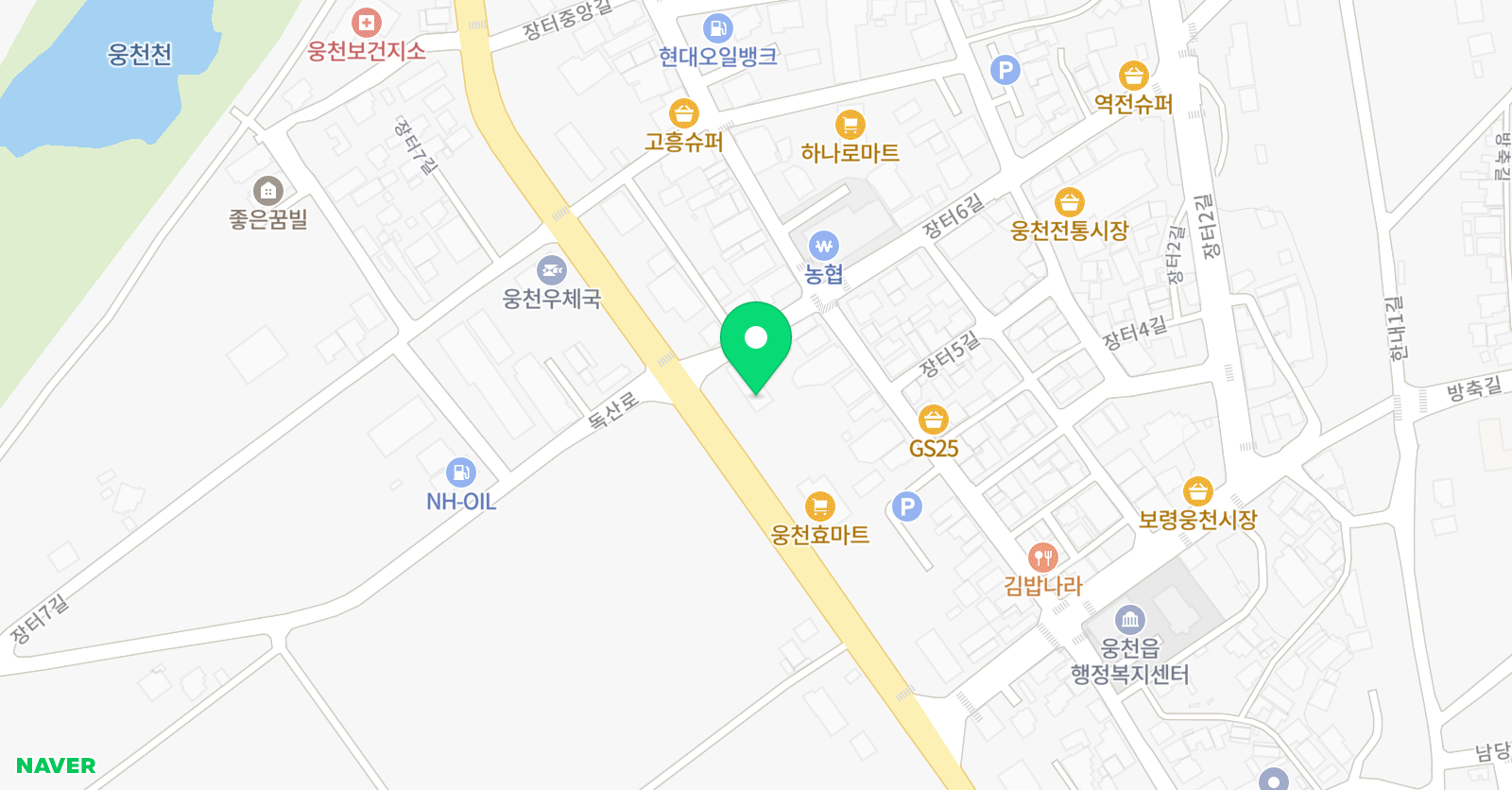 한양대오쌤 영어 위치