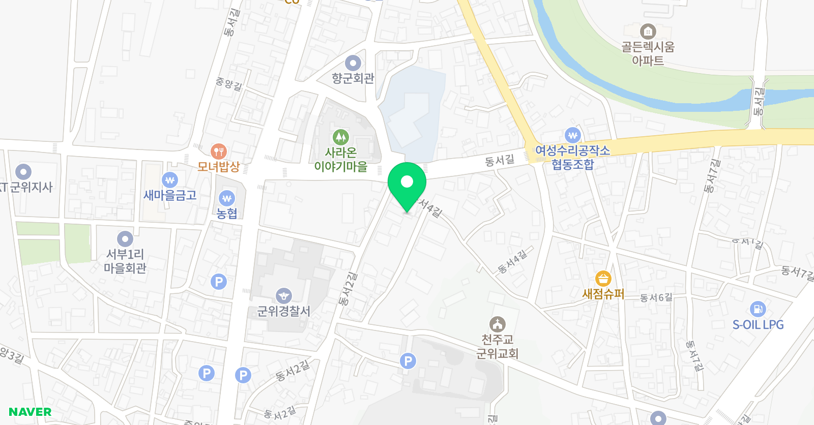 호산나 피아노 위치