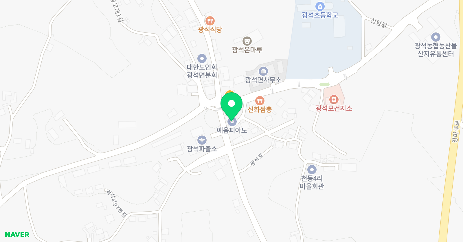 예음 피아노 위치