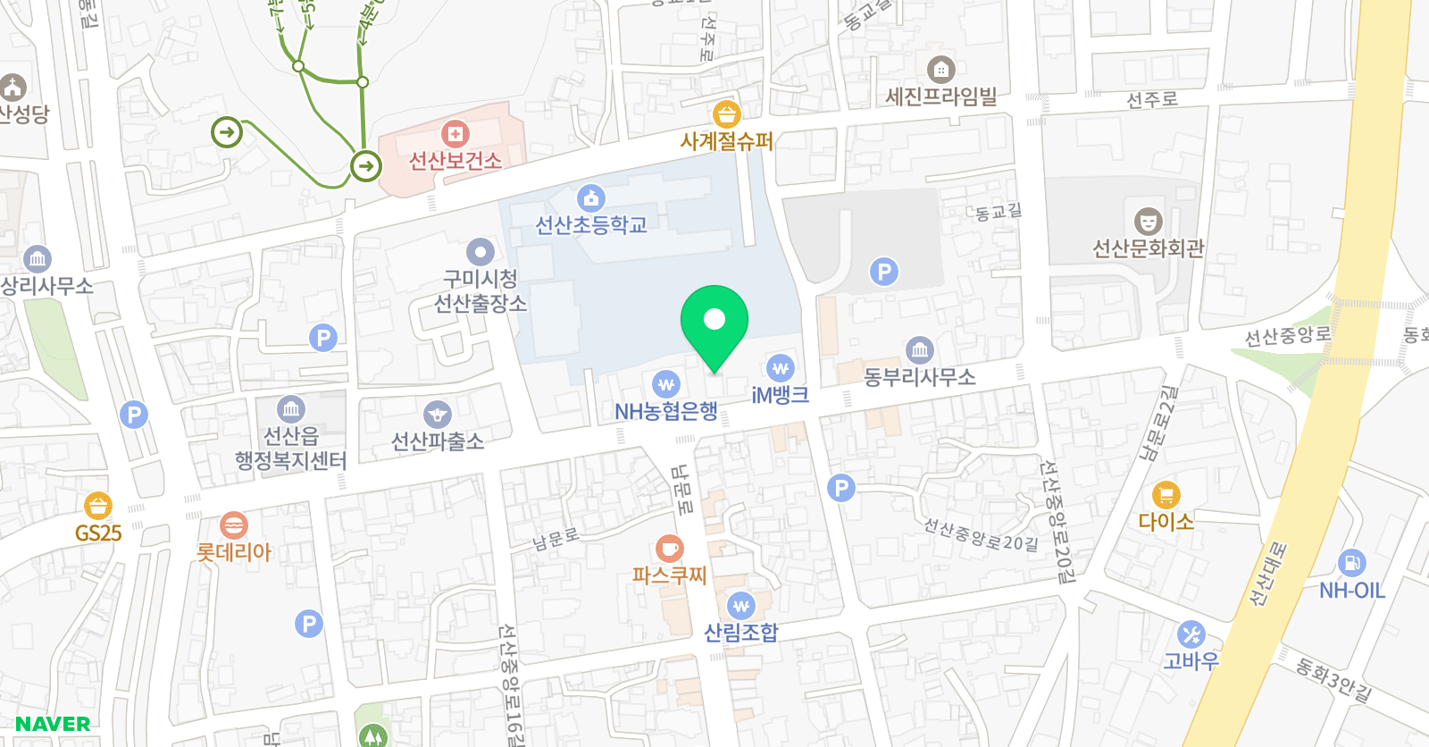 네오플러스 입시학원 위치