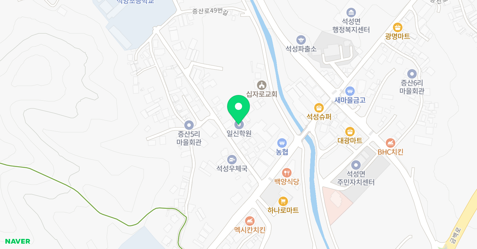일신 학원 위치