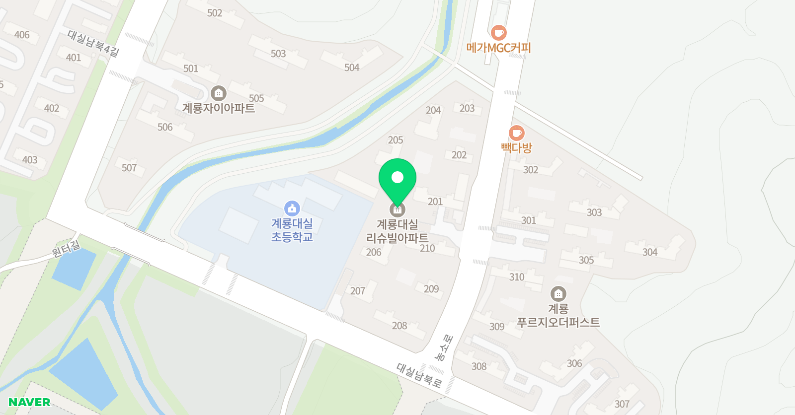 윤쌤 영어학원 위치