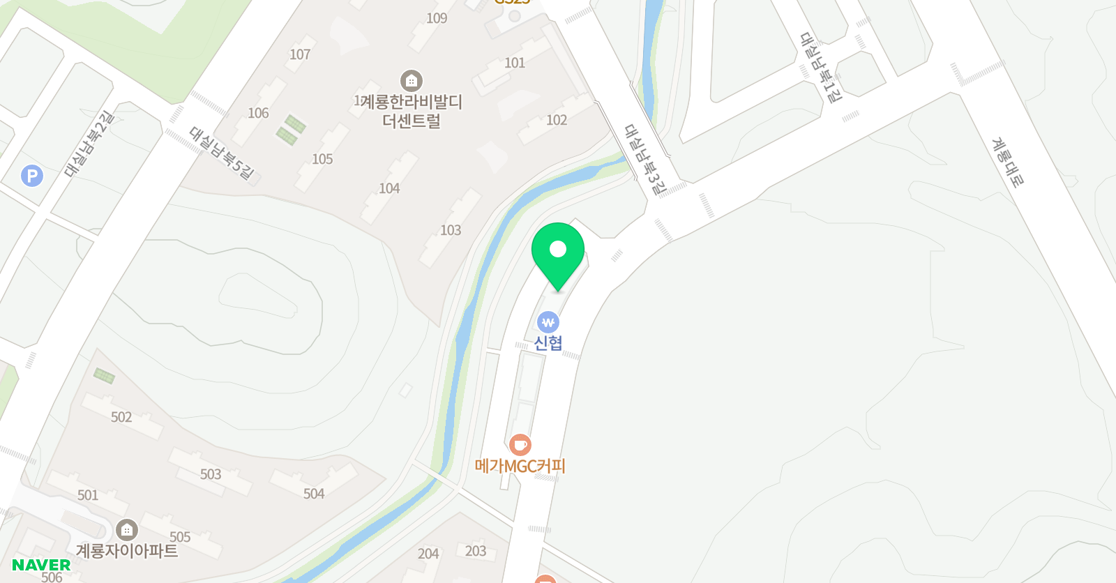 퍼스트 독특미술학원 위치